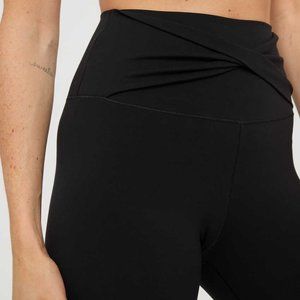 Aerie Black Cross over High-Waisted Leggings